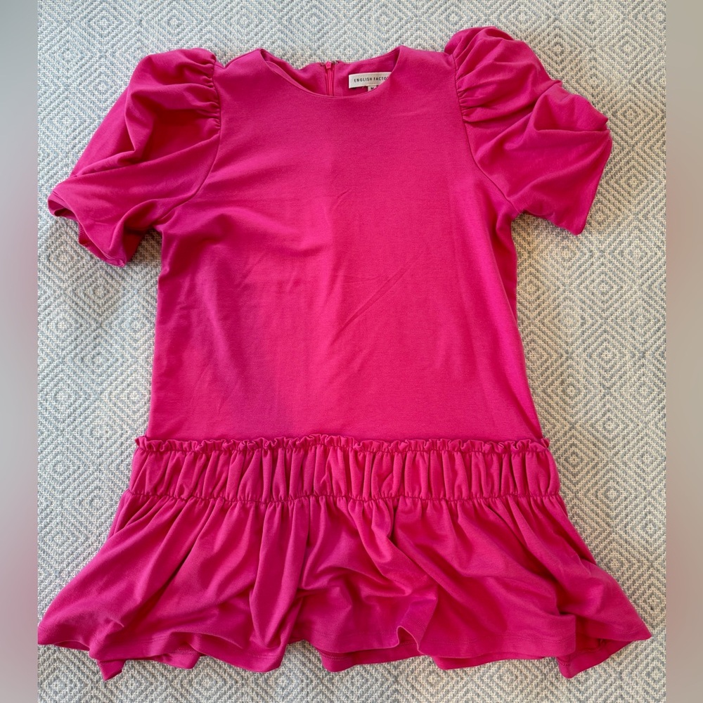 English factory hot pink dress priced to sell